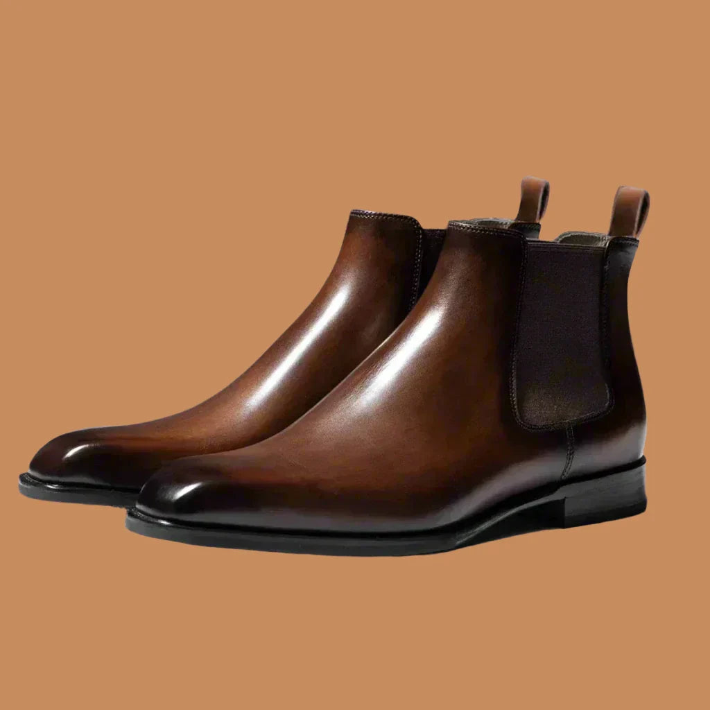 Vicente® | Refined Leather Chelsea Boots