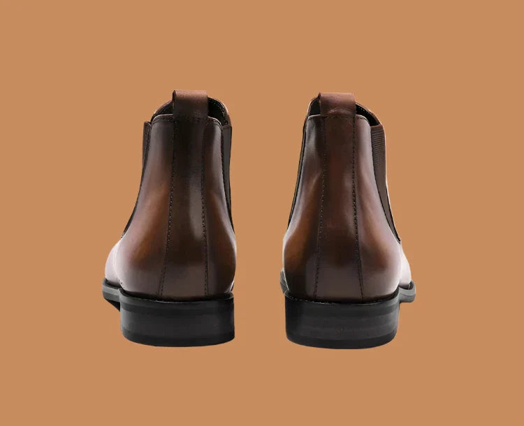 Vicente® | Refined Leather Chelsea Boots