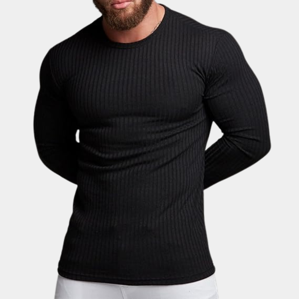 Simón® | Rib-knit sweater for men