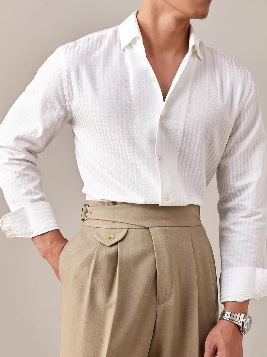 Errol® | Italian One-Collar Shirt