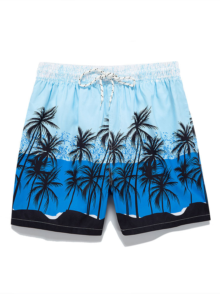 Liam® | Tropical Print Swim Shorts