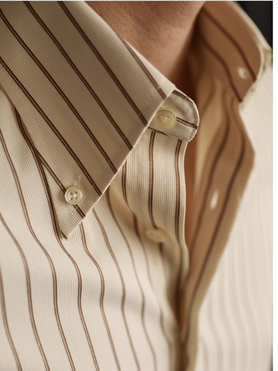 Ennis® | Premium Men'S Striped Business Shirt With Long Sleeves