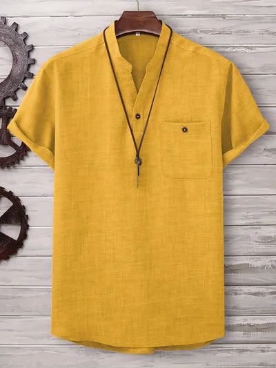 Jarvis | Short-sleeved shirt with chest pocket
