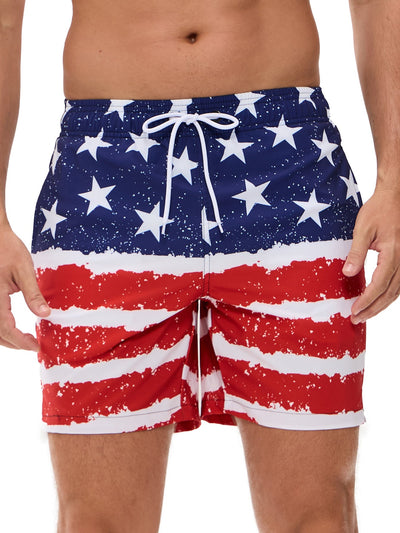 Terry® | Stars And Stripes Print Swim Shorts
