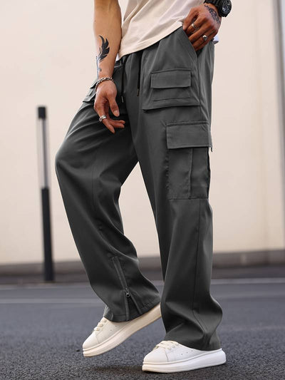 Gates® | Straight-Leg Cargo Pants With Multiple Pockets For Men
