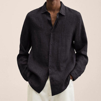 Fergus® | Elegant Linen Shirt For Men