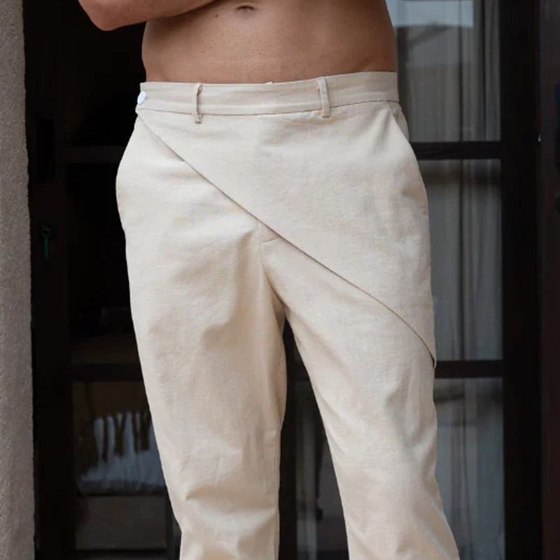 Devon | Men'S Spring And Summer Fashion Cotton Blended Design Casual Pants