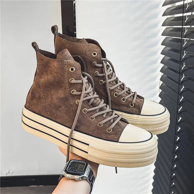 Belarmino® | Avenue Suede Platform High Tops