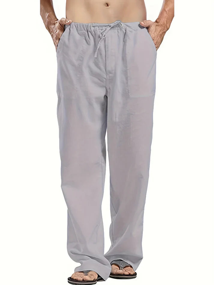 Asher® | Linen Summer Trousers