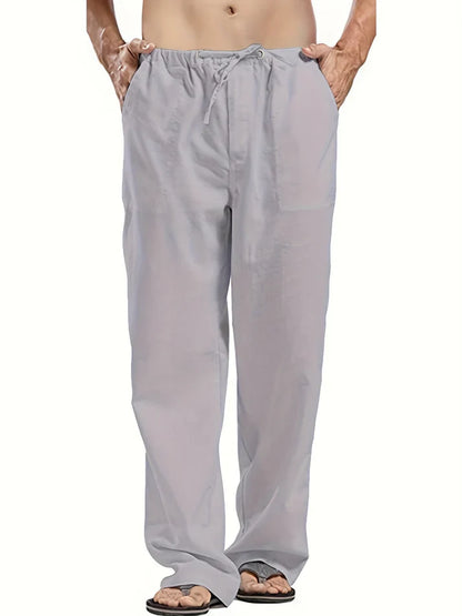 Asher® | Linen Summer Trousers