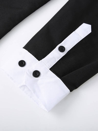 Lolita® | Casual Button-Up Contrast Shirt For Men