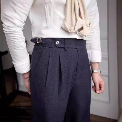 Bharata® | MV Old Money Naples Mid-Waist Trousers
