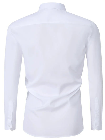 Omar | Elegant long-sleeved button-down shirt