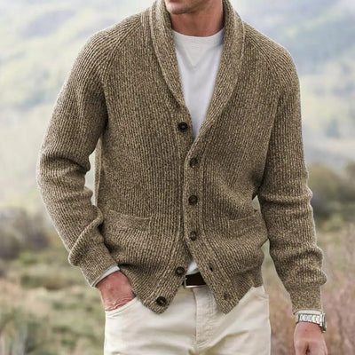 Álvaro® | Classic Buttoned Knitted Cardigan