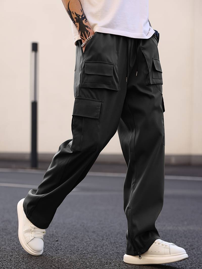 Gates® | Straight-Leg Cargo Pants With Multiple Pockets For Men