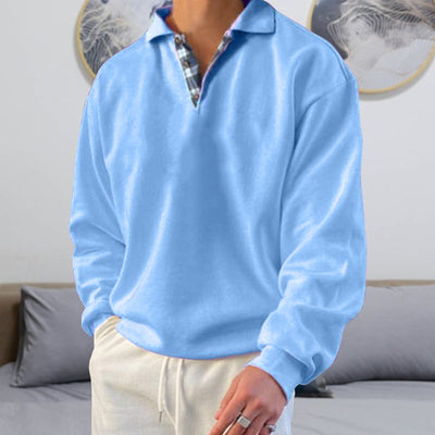 Jule® | Men'S Solid Color Casual Long Sleeve Sweatshirt