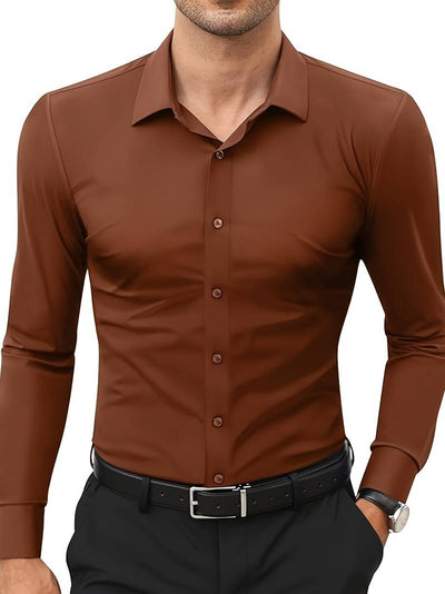 Duncan® | Long-Sleeved Shirt With Buttons For Men