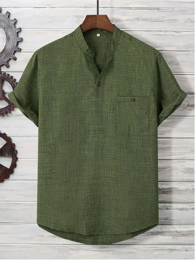 Jarvis | Short-sleeved shirt with chest pocket