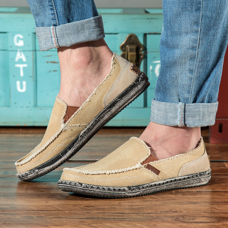 Theo | Canvas Slip-On Shoes
