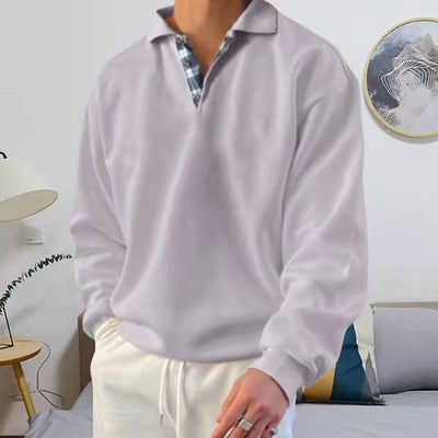 Jule® | Men'S Solid Color Casual Long Sleeve Sweatshirt
