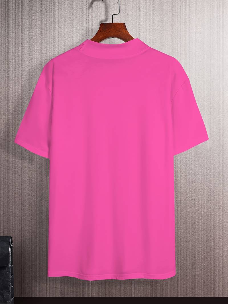 Eddy® | Elegant T-Shirt With A High Collar