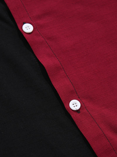 Arata® | Contrast Color Short Sleeve Shirts