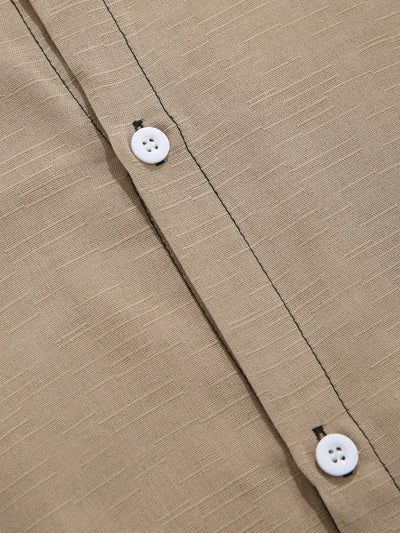 Aindreas® | Stand Collar Solid Shirts