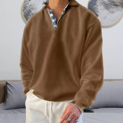 Jule® | Men'S Solid Color Casual Long Sleeve Sweatshirt
