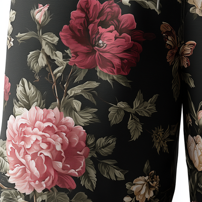 Willie | Men'S Summer Fashion Flower Print Polyester Blend Casual Shorts