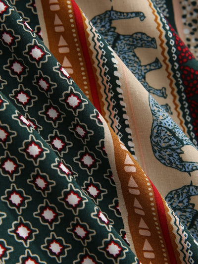 Ailill® | Elephant Geometric Print Shirt