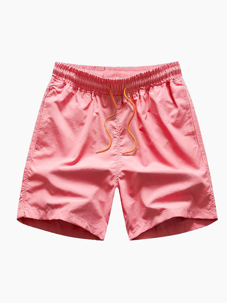 Otalvaro® | Flamingo Stripe Panel Shirt & Swim Shorts