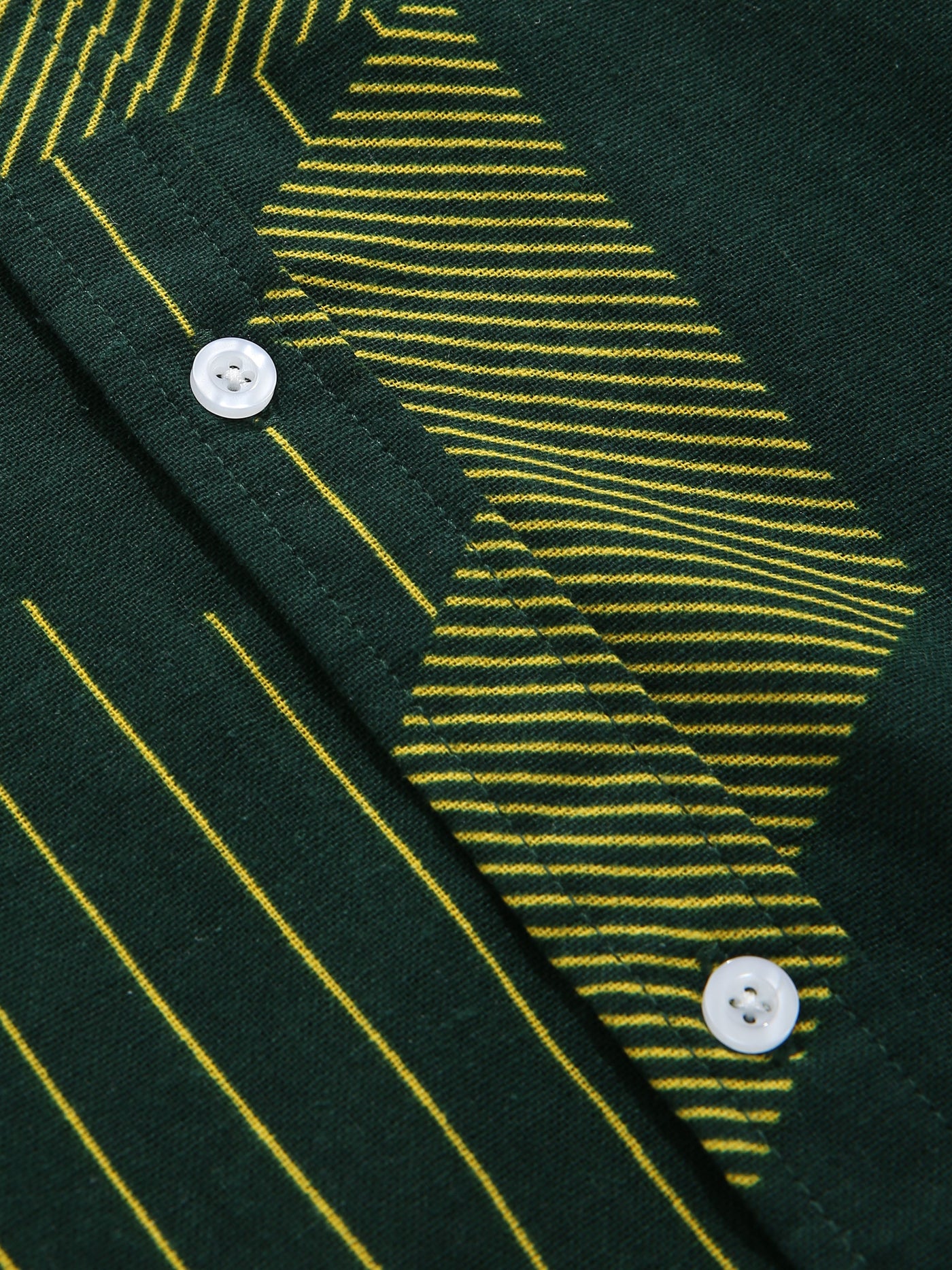 Ansil® | Line Geometry Print Button Up Shirt