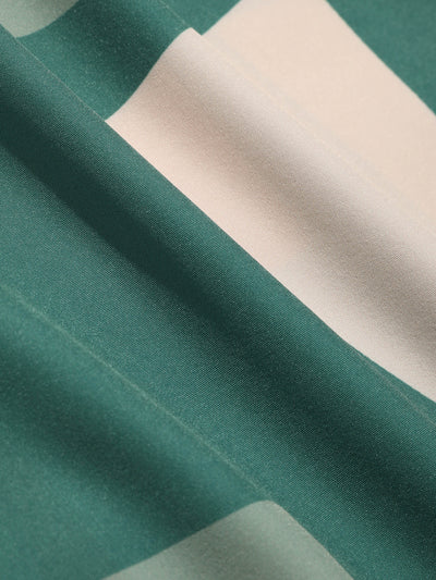 Arvad® | Geometric Color Block Print Button Up Shirt