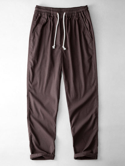 Aubrey® | Straight Leg Linen Pants