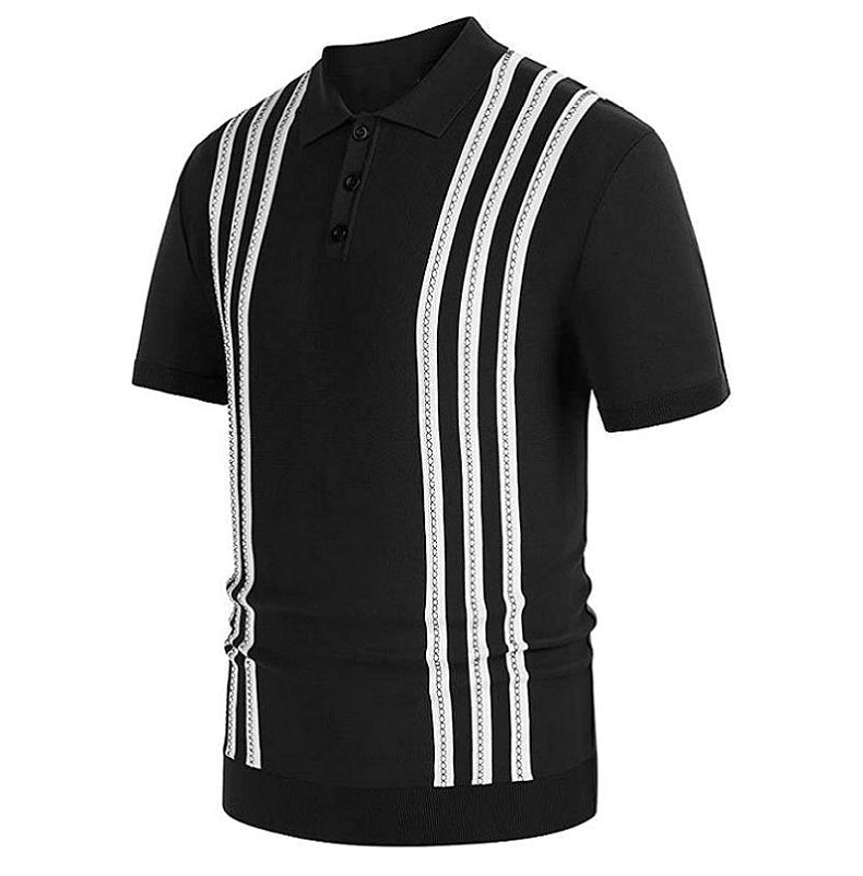 Helier® | Striped Casual Polo