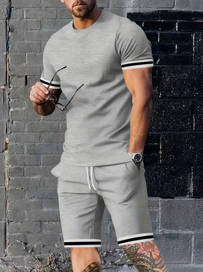 Lyndsey® | Short Sleeve Crew Neck T-Shirt For Men