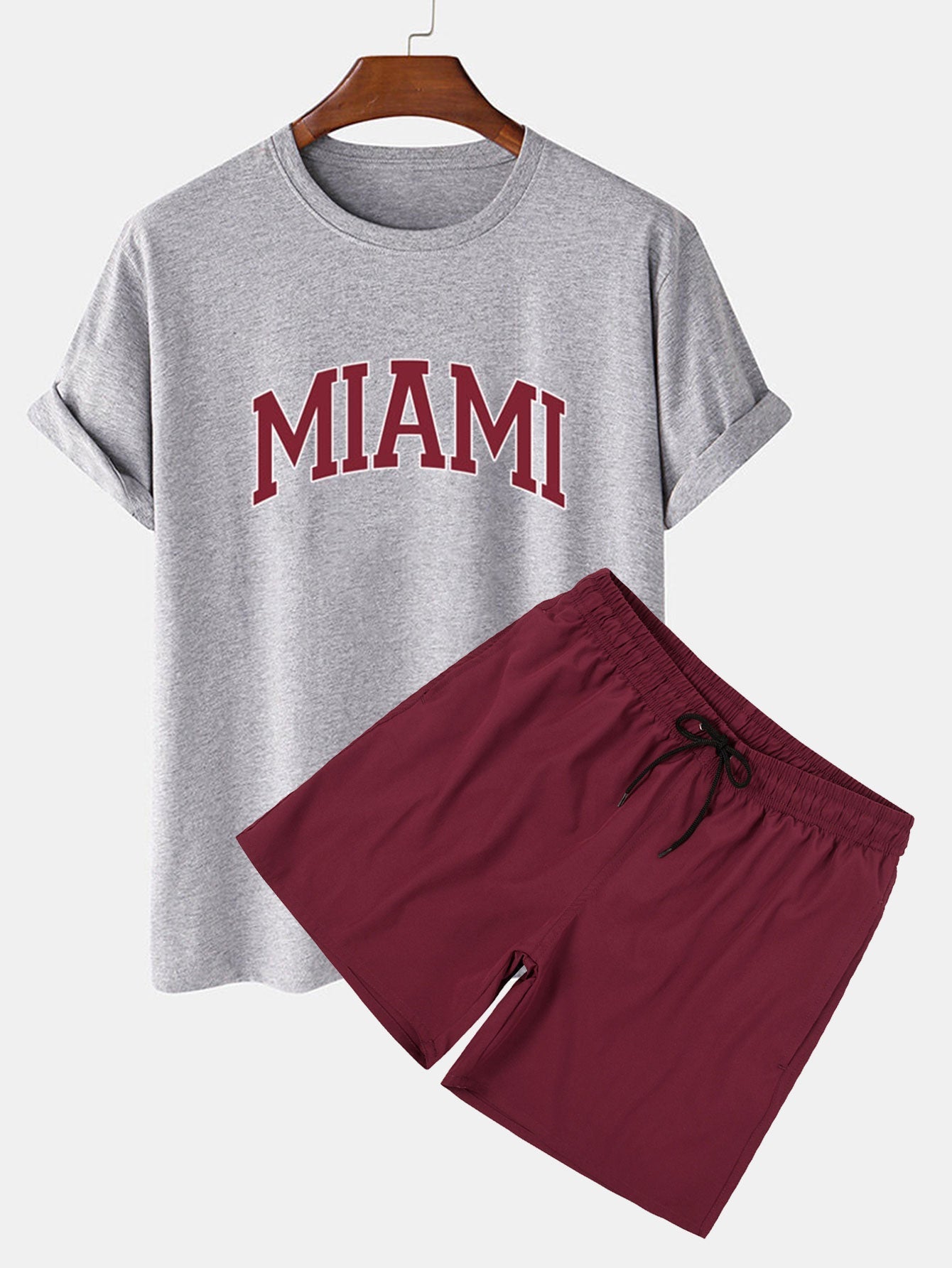 Silvio® | Print T-Shirt & Swim Shorts