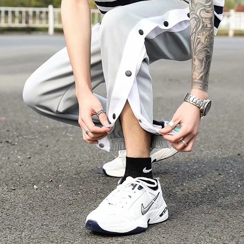 Bartholomew® | Casual Track Pants With Buttons