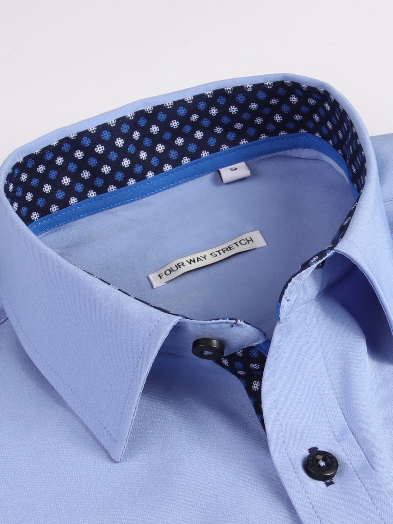 Dalmacio® | Long Sleeve Contrast Dress Shirt