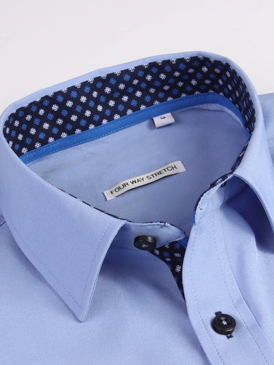 Dalmacio® | Long Sleeve Contrast Dress Shirt