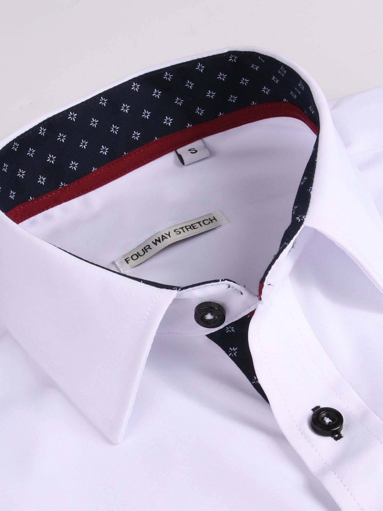 Dalmacio® | Long Sleeve Contrast Dress Shirt