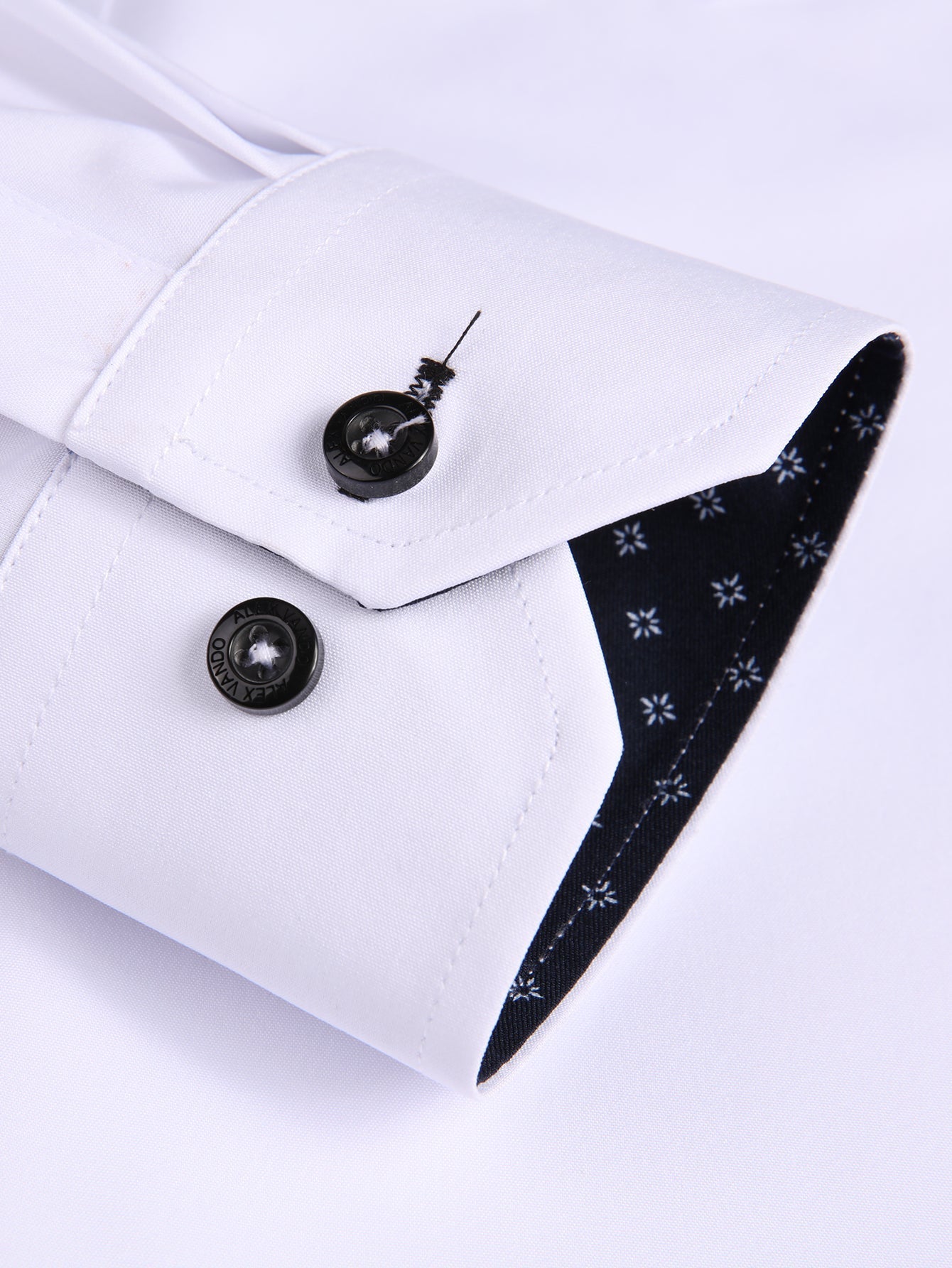 Dalmacio® | Long Sleeve Contrast Dress Shirt