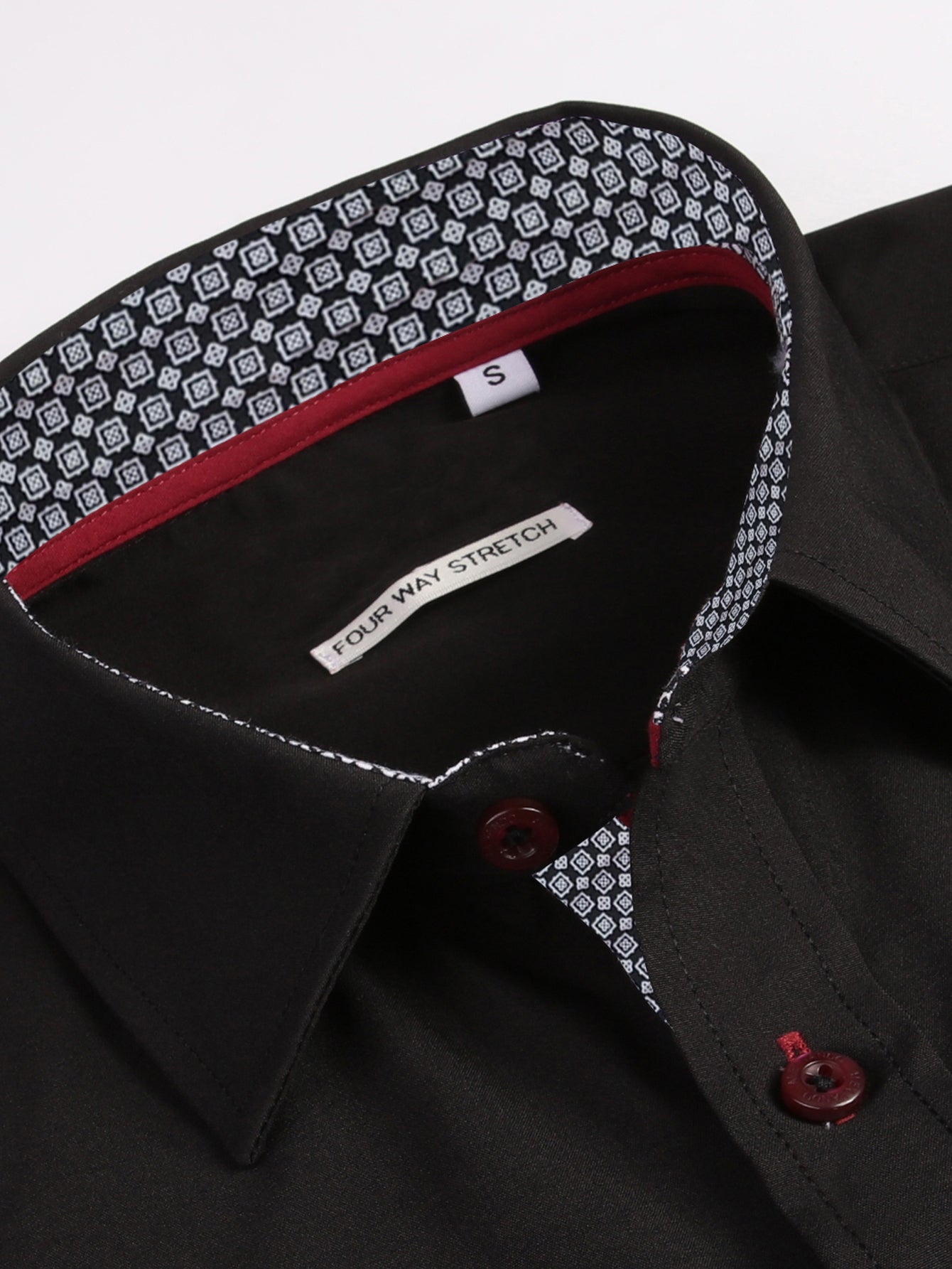 Dalmacio® | Long Sleeve Contrast Dress Shirt