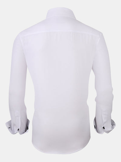Dalmacio® | Long Sleeve Contrast Dress Shirt