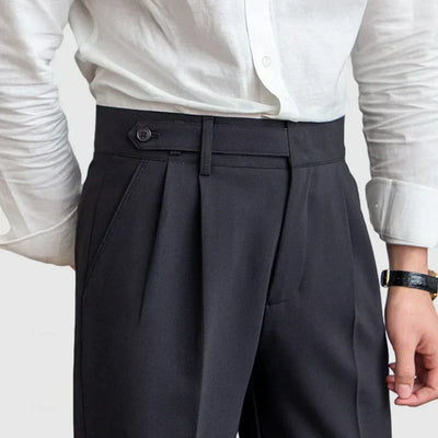 Severiano® | Straight Suit Trousers With High Waist
