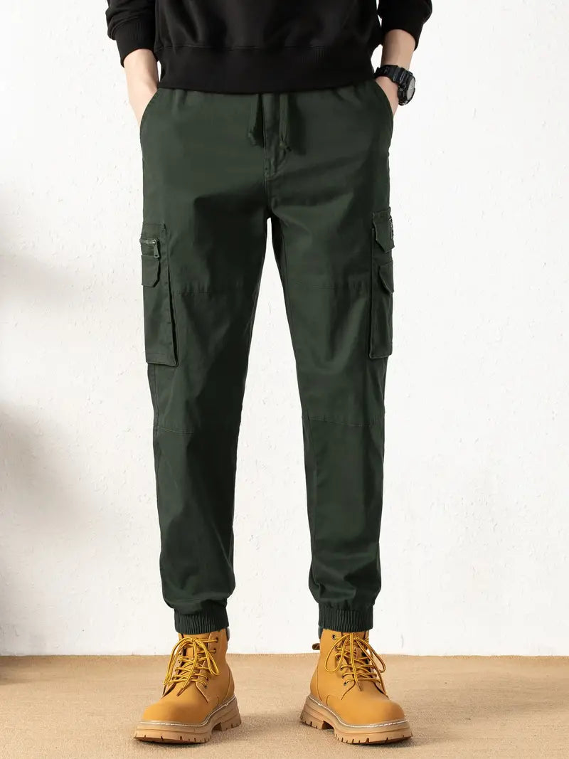 Gearoid® | Trendy, Solid Cargo Pants For Men