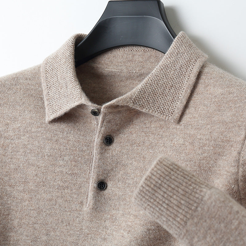 Isidore® | Cashmere Polo Shirt