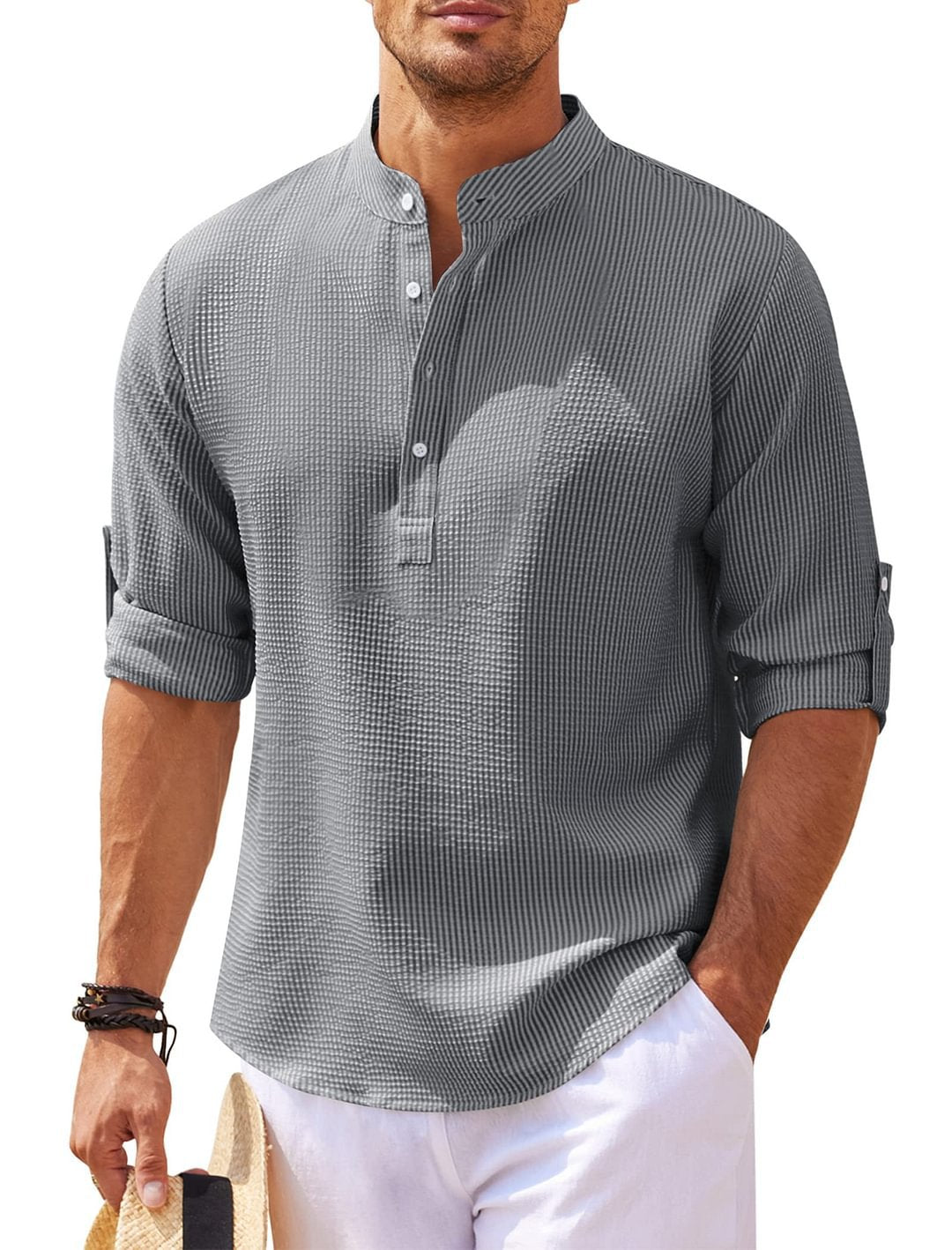 Barnaby® | Casual Summer Shirt Long Sleeves