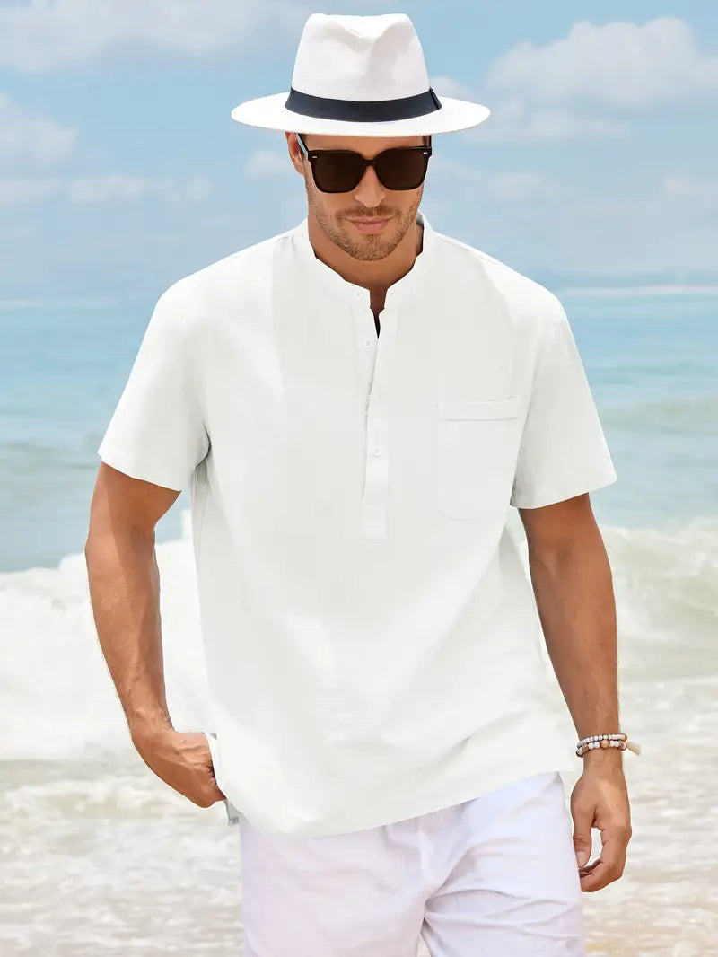 Donald® | Stylish No-Short Sleeve Shirt For Men