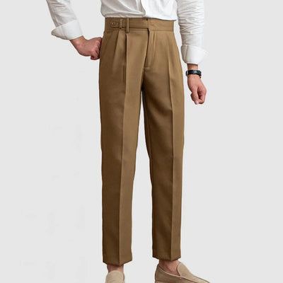 Severiano® | Straight Suit Trousers With High Waist